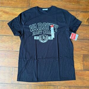 Hanes men’s varsity east coast JSY TEE black XL
New with tags
